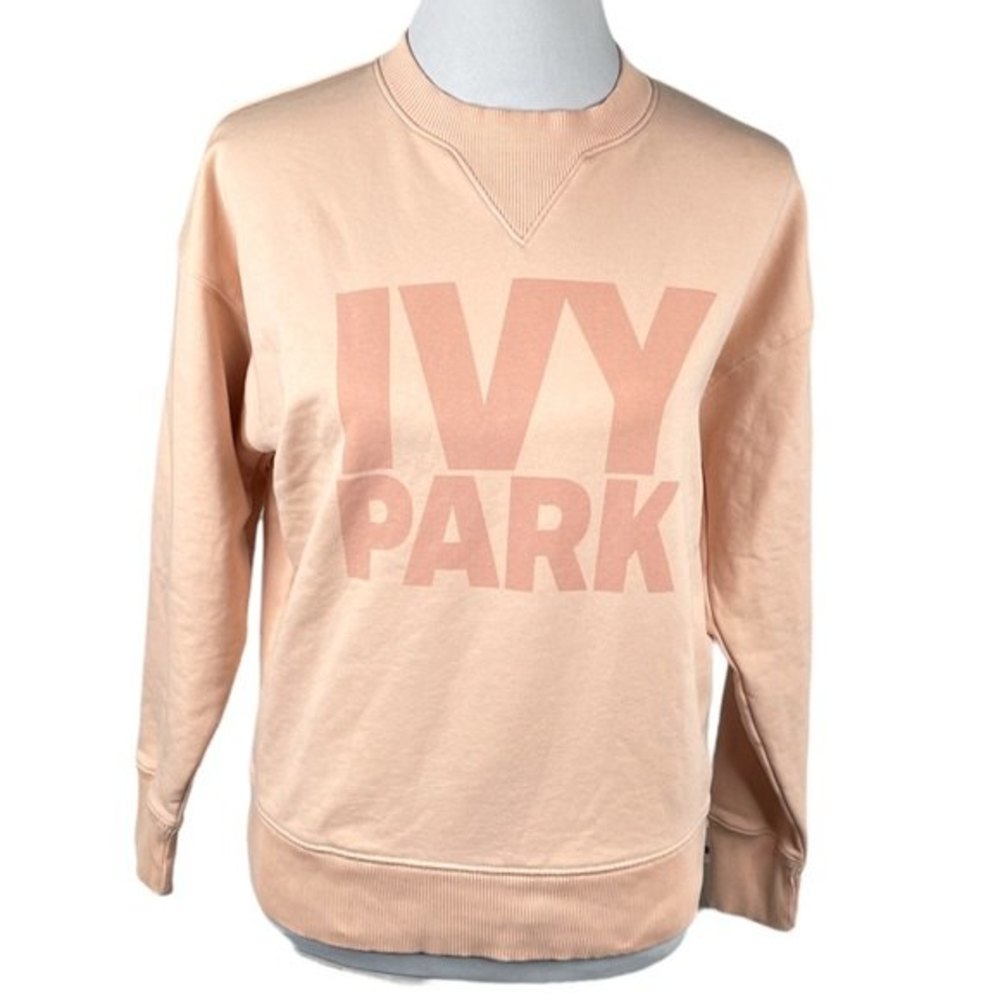 Ivy Park Oversized Crewneck Sweatshirt Pink Size XSmall